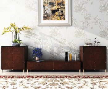 American Style TV Cabinet-ID:705885724