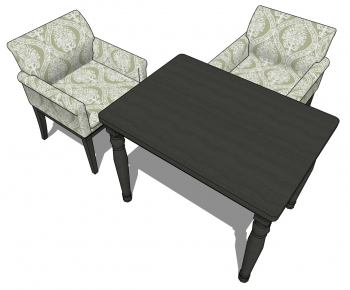 Modern Dining Table And Chairs-ID:454814487