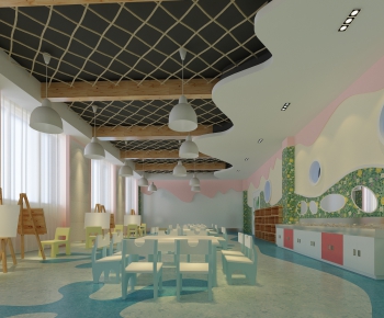 Modern Children's Kindergarten-ID:522375159