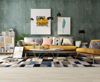 Nordic Style Sofa Combination-ID:201982496