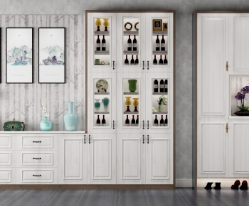 Nordic Style Wine Cabinet-ID:321023817