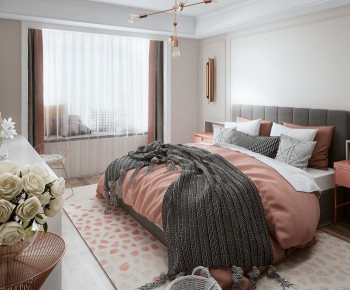 Nordic Style Bedroom-ID:491167956