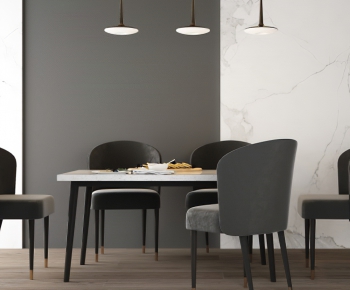 Modern Dining Table And Chairs-ID:132321758