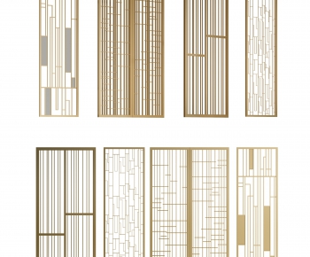 Modern Metal Screen Partition-ID:764982528