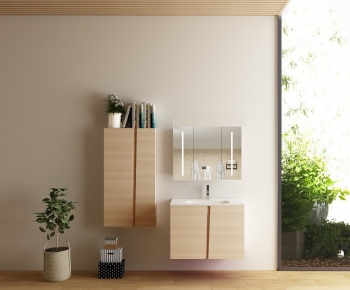Nordic Style Bathroom Cabinet-ID:256904232