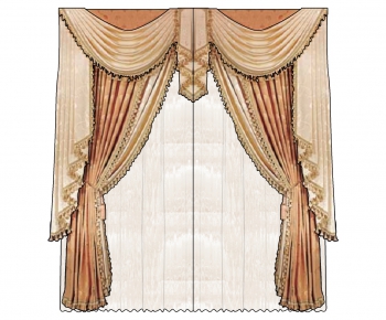 Modern The Curtain-ID:215624645