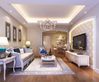 European Style A Living Room-ID:948456669