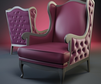 European Style Single Chair-ID:725425558