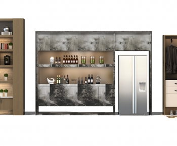 Modern Wine Cabinet-ID:734297651