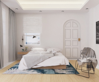 Mediterranean Style Bedroom-ID:880950986