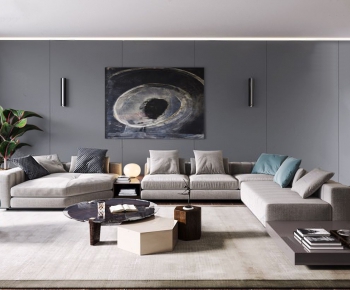 Modern A Living Room-ID:194985287