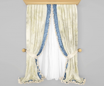 Simple European Style The Curtain-ID:195028289