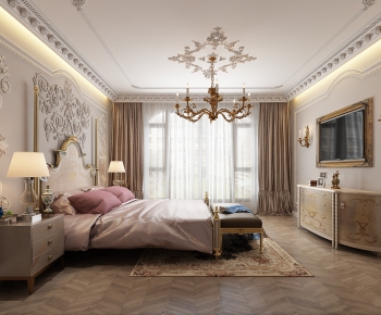 European Style Bedroom-ID:529258539