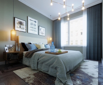 Nordic Style Bedroom-ID:782774482