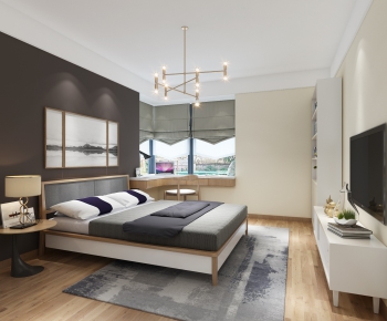 New Chinese Style Bedroom-ID:786260932