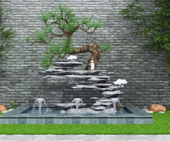 New Chinese Style Garden-ID:156361414