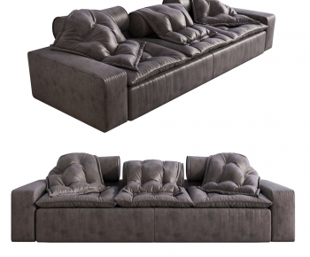 Modern Three-seat Sofa-ID:835634279