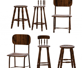 American Style Bar Chair-ID:242318958