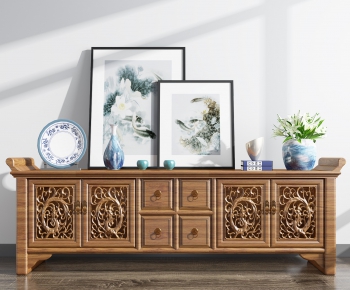 Chinese Style TV Cabinet-ID:664739493