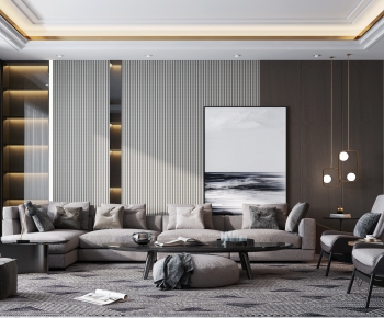 Modern A Living Room-ID:930550216
