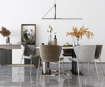 Modern Dining Table And Chairs-ID:247921333