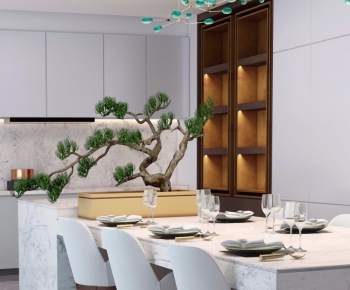 New Chinese Style Dining Room-ID:388057217