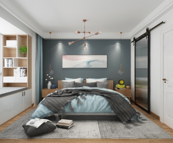 Nordic Style Bedroom-ID:833414853