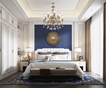 European Style Bedroom-ID:423889351