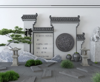 New Chinese Style Garden-ID:954481619