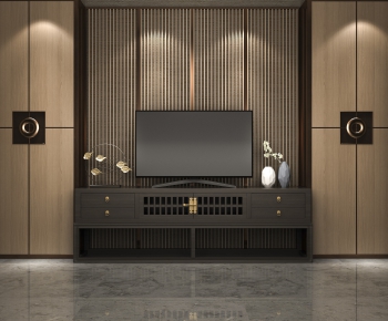 New Chinese Style TV Cabinet-ID:680276323