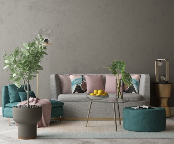Nordic Style Sofa Combination-ID:902183231