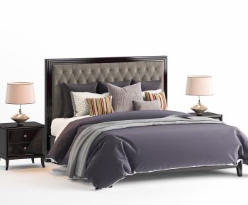American Style Double Bed-ID:736115759