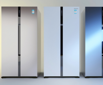 Modern Refrigerator Freezer-ID:374891363
