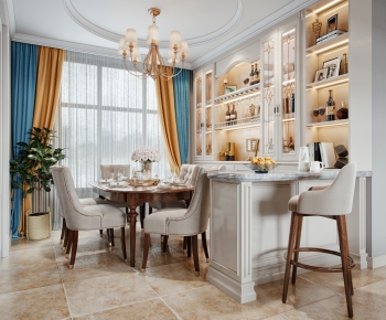 American Style Dining Room-ID:741304151