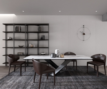 Modern Dining Table And Chairs-ID:110498512