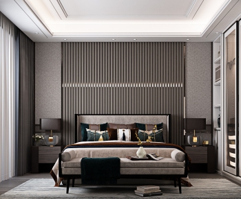 New Chinese Style Bedroom-ID:868273319