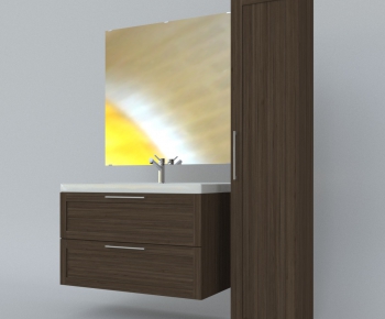 Modern Bathroom Cabinet-ID:718895639