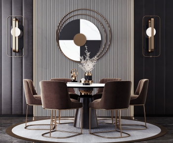 Modern Dining Table And Chairs-ID:254528188