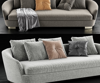 Modern Three-seat Sofa-ID:457789481