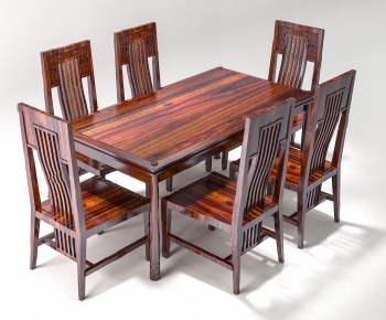 Modern Dining Table And Chairs-ID:615142438