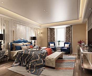 New Classical Style Bedroom-ID:835402368