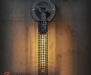 Industrial Style Wall Lamp-ID:386211454