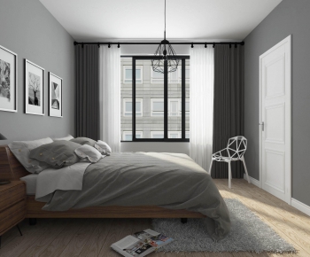 Nordic Style Bedroom-ID:918285214