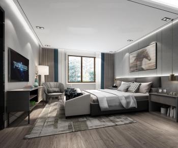 Modern Bedroom-ID:751927863