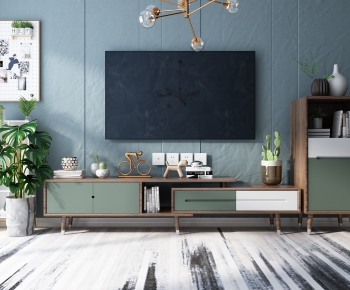 Nordic Style TV Cabinet-ID:631116536