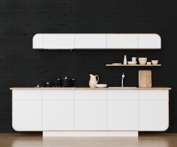 Nordic Style Kitchen Cabinet-ID:617003389