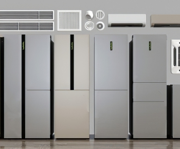 Modern Refrigerator Freezer-ID:109492293