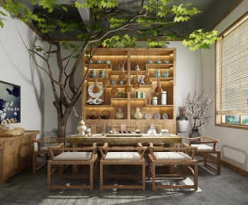 New Chinese Style Tea House-ID:328468442