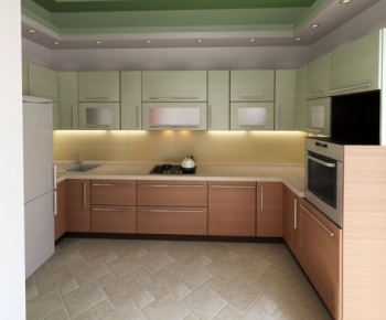 Modern Kitchen Cabinet-ID:438994899