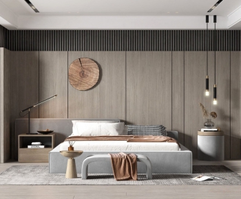 Nordic Style Bedroom-ID:123299612